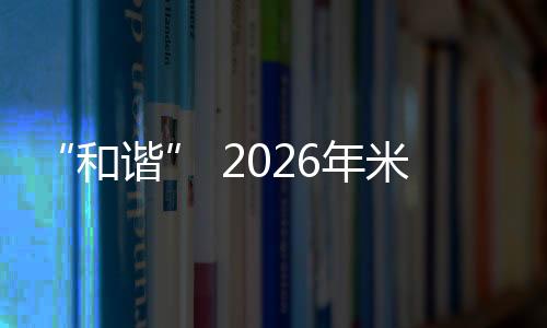 “和谐” 2026年米兰