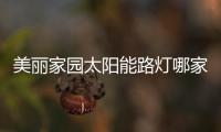 美丽家园太阳能路灯哪家质量好