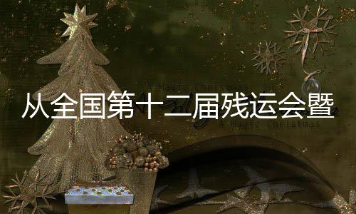 从全国第十二届残运会暨第九届特奥会看我国残疾人事业发展