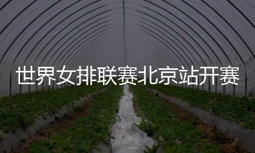 世界女排联赛北京站开赛在即 中国女排新周期首秀受关注