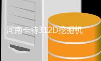 河南卡特312D挖掘机